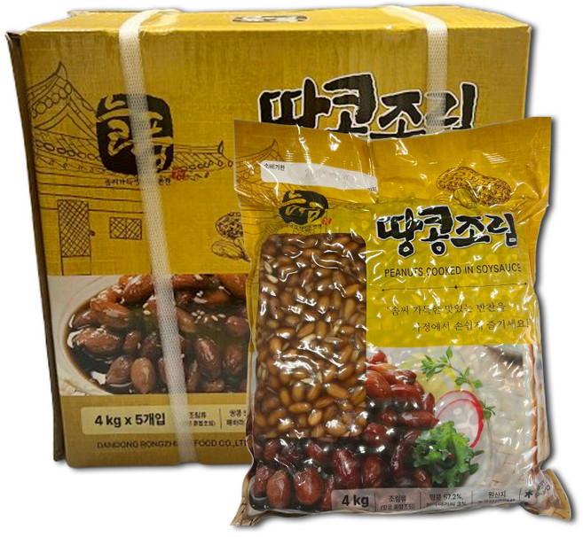 반찬단지 늘품 땅콩조림 4kg, 1개