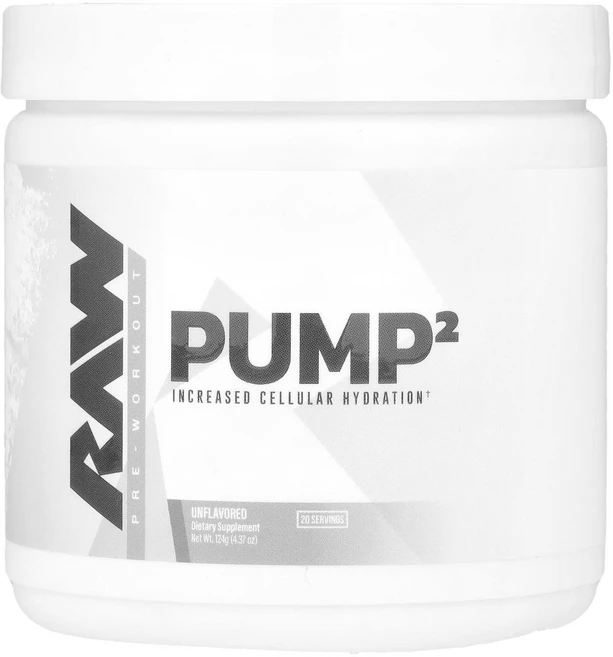 건강챙기세요 Raw Nutrition 펌프 2 운동 전 무맛 124g(4.37oz) 백살까지오래오래, RawNutrition펌프2운동전무맛124g437oz, 124g, 1개 - 쿠팡