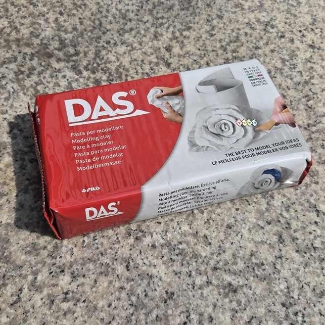 수입 DAS 다스점토 모델링 에어드라이, 화이트, 1kg