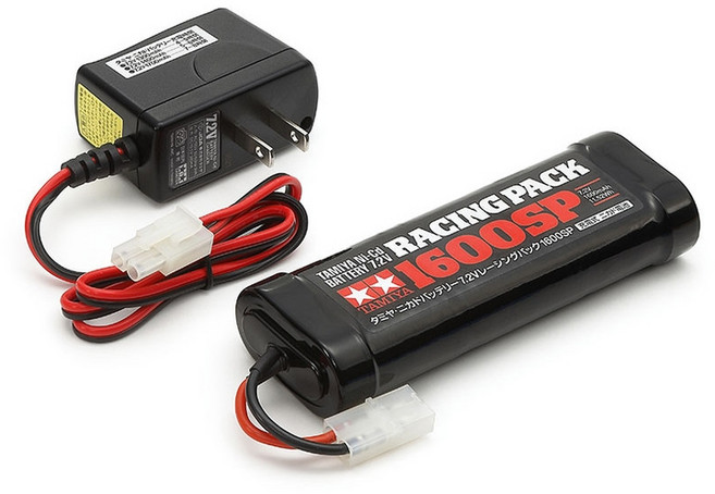 타미야 7.2V 1600SP 레이싱 배터리 충전기 세트