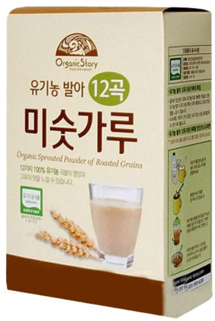 OrganicStory 유기농 발아 12곡 미숫가루, 10개, 25g