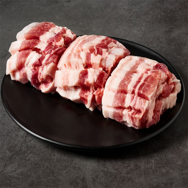 유쎌몰 한돈 벌집 생오겹살 구이용 300g x 3개 펜션고기 국내산돼지고기