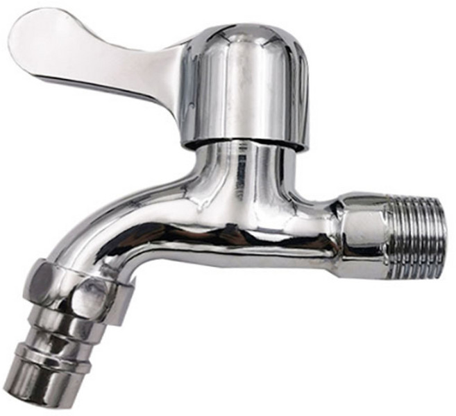 원스톱 수도꼭지 수도분배기 두갈래 수도꼭지교체 양갈래 세탁기 연결 호수 수전부속 수도배관 커플링 가로 냉수 온수 수도꼭지 수전, 1개