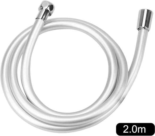 유연PVC 핸드 헬드 샤워 호스 GI/2 범인터페이스 와인딩 방지 욕실 액세서리 고압 1.2 m 1.5 2m, [03] 2m