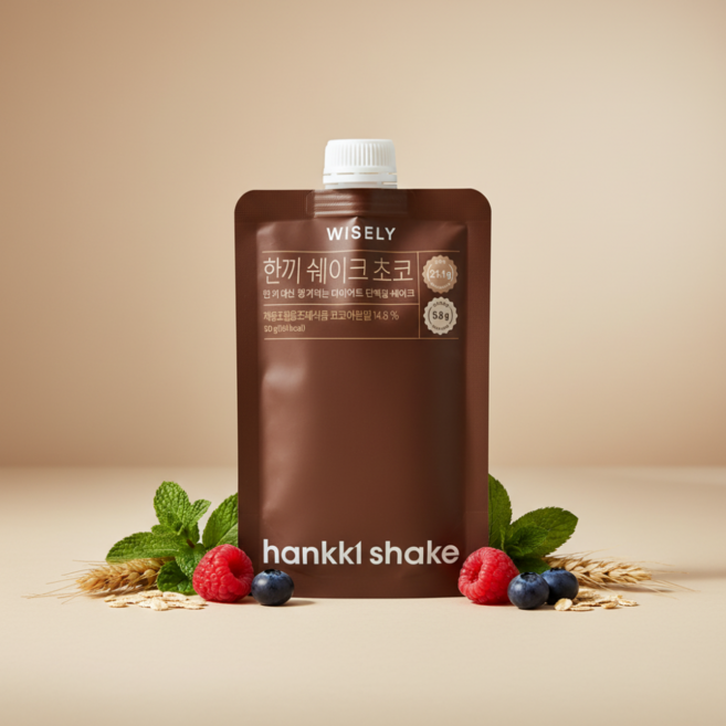 와이즐리 다이어트 한끼쉐이크 초코, 7개, 50g