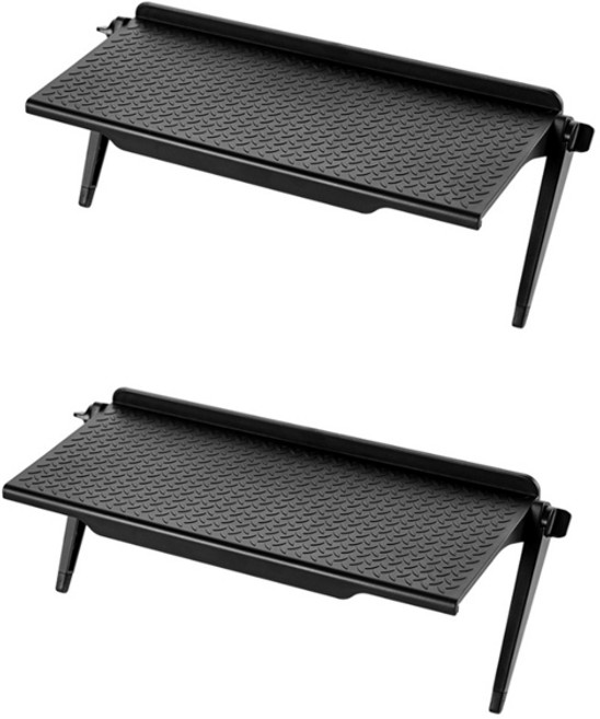 티놀지 모니터 TV 상단선반 트레이 거치대 260mm 두개 한세트 [ZWJ-H-32], 1세트, ZWJ-H-32