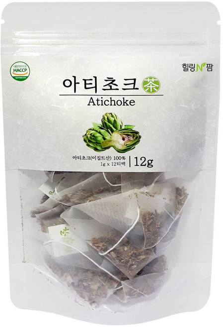 아티초크차 12티백, 1개, 12개입, 1g