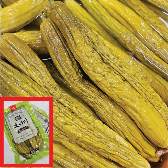두리푸드 국내산 꼬들 전통식 옛날식 오이지 4~6개입 가정용 오이절임 오이장아찌 500g 소포장 [원산지:국산], 500gX3팩