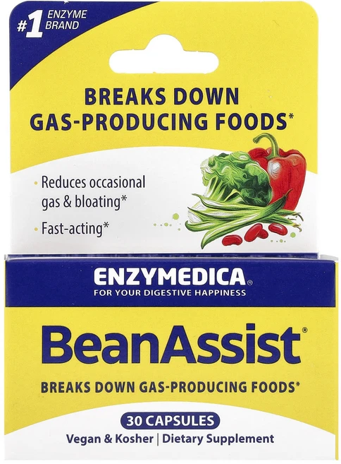 엔자이메디카 BeanAssist 30정, 4병 - 쿠팡