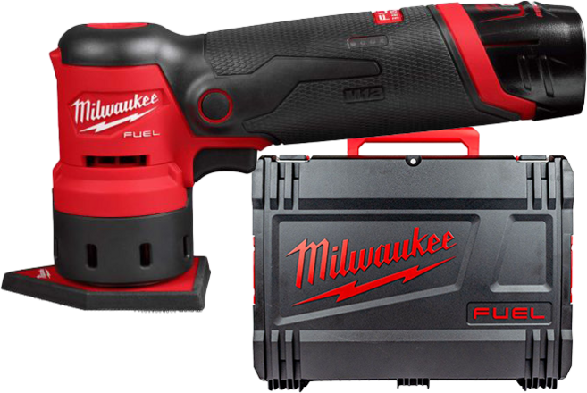 밀워키 M12 FDSS-0X 충전 디테일 샌더 12V 전동공구 오각형 샌딩기 본체+케이스