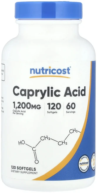 절실히 몸관리가필요한시기 Nutricost 카프릴산 소프트젤 120정(소프트젤 1정당 600mg) 프리미엄할인상품입니다, Nutricost카프릴산소프트젤120정소프트젤1정당60, 1, 120정 - 쿠팡