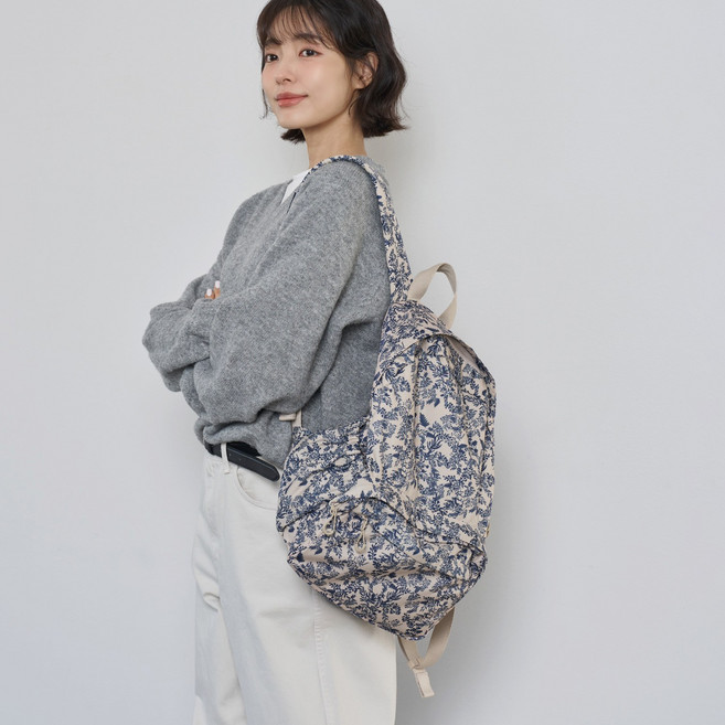 하이루프 트래블백팩 레오파드 호피 여행 배낭 백팩