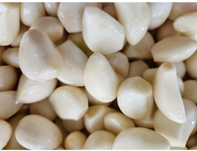 국내산 꼭지제거 깐마늘 대 사이즈, 8개, 1kg