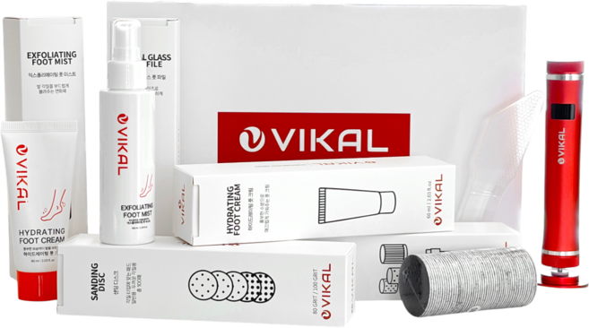 바이칼 프리미엄 전동 발각질제거기 세트 12단계 파워조절