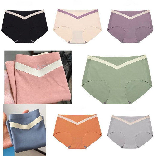 涼感低腰無痕孕婦內褲