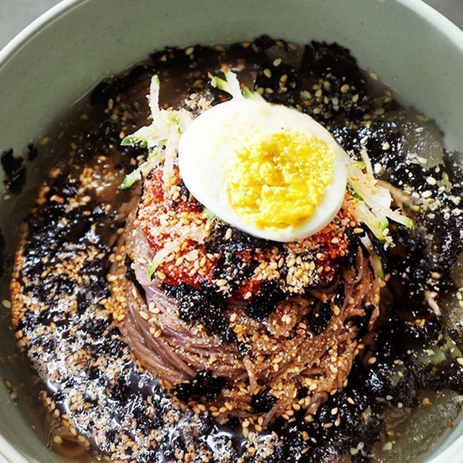 [동해막국수] 47년노포 비빔막국수+명태식해 2인세트 (비막2+식해2), 500g, 2세트