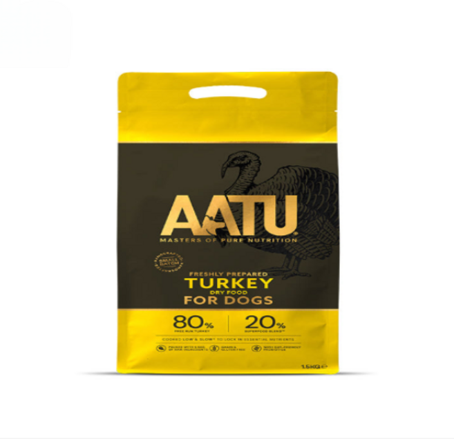 아투 AATU 칠면조 1.5kg 강아지 사료, 1개