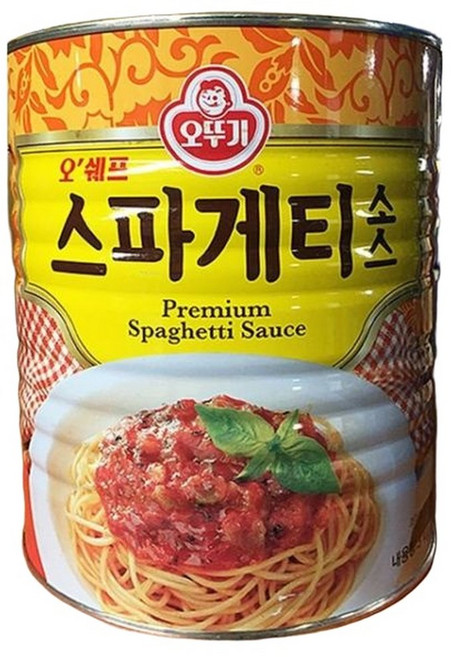 스파게티 소스 오뚜기 3kg X6개 액상 양념 업소용/오뚜기 스파게티소스, 6개