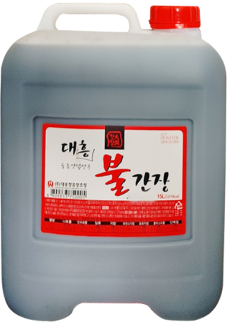 대흥 불간장 업소용 대용량간장, 1개, 15L