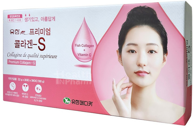 유한m 프리미엄콜라겐S 90포/생기있고 아름답게, 90개