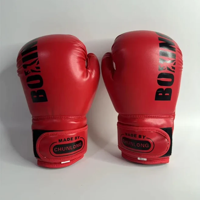 남성 및 여성용 복싱 장갑 스파링 PU 무에타이 MMA 전문 샌드백 훈련, 03 6oz, 03 Red