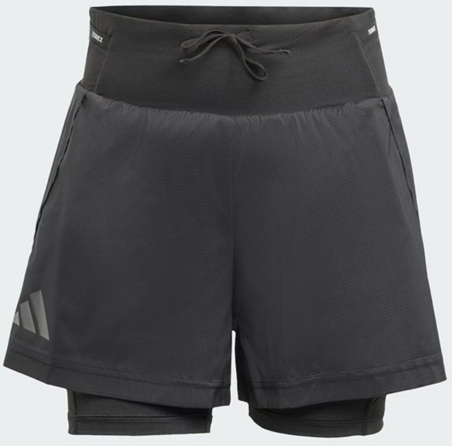 아디다스 ADIDAS 여성 러닝 반바지 테렉스 엑스플로릭 투인원 쇼츠 JY4183