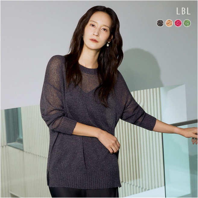 [LBL] 25FW 이태리 코필社 알파카울 블렌드 글리터 니트