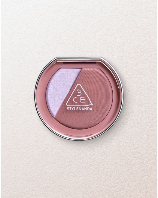 3CE 雙色腮紅打亮盤 頰彩高光, Early Now, 1個