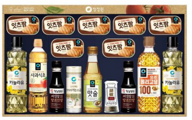 청정원 종합16호 선물세트(쇼핑백포함) x 3세트