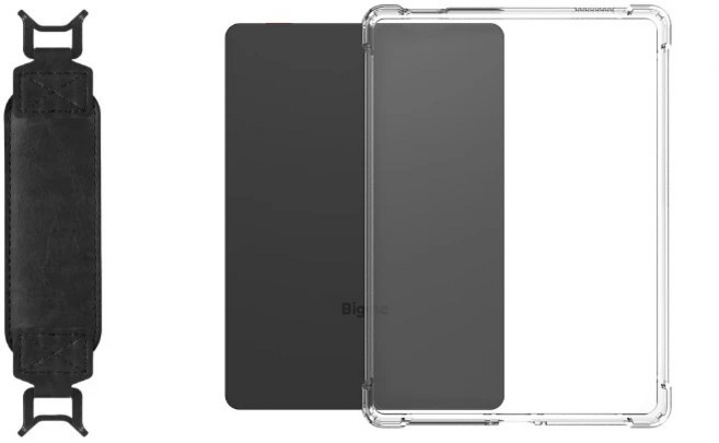 빅미 B6 투명 전자책 케이스 6인치, TPU 케이스 스트랩