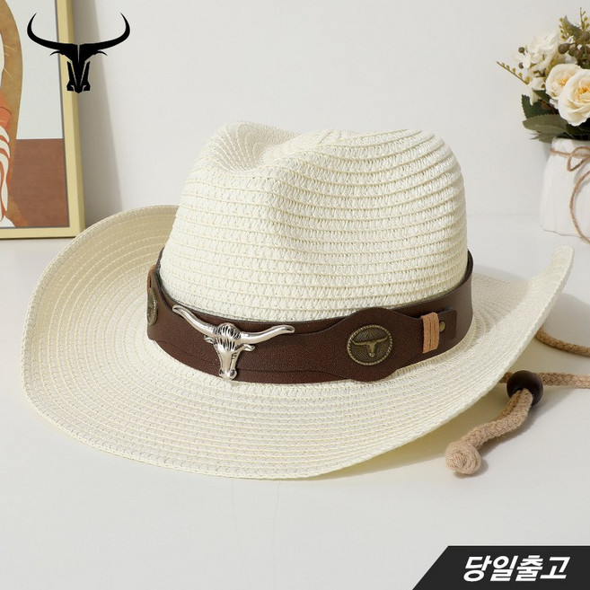 클스 미국 서북 남자 여자 카우보이 카우걸 프리미엄 넓은 챙 밀짚 사파리 페도라 모자