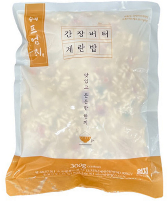 엄지식품 쉐프 엄지 간장 버터 계란밥 300g, 1개