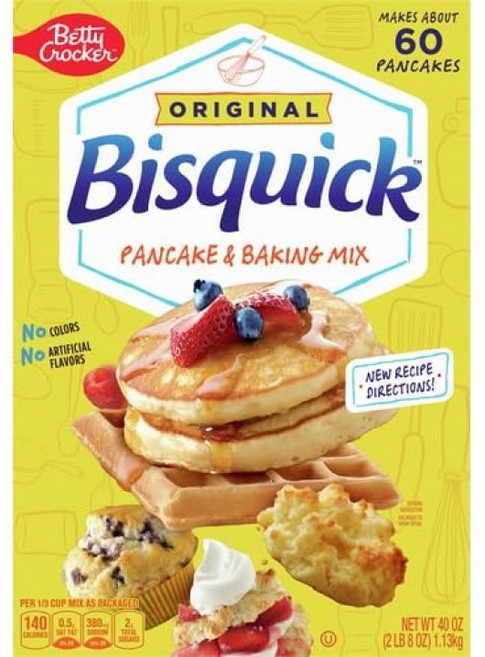 베티크로커 오리지널 비스퀵 팬케이크 앤 베이킹 믹스, 1.13kg, 1개