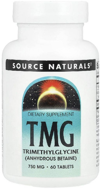 Source Naturals TMG 60정, 1개, 120g