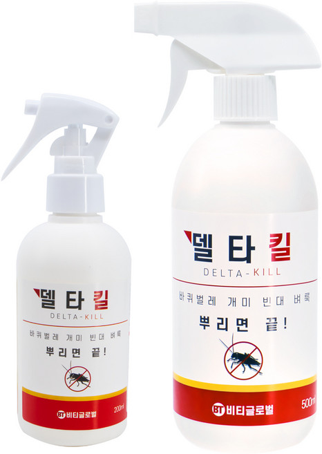 모스헌터 델타킬 바퀴벌레 지네 러브버그 벌레 해충 퇴치제 살충제, 500ml, 1개