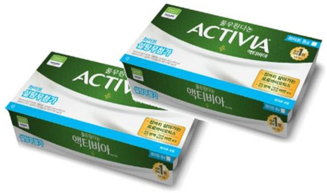 풀무원 액티비아 컵 화이트 80g 16개