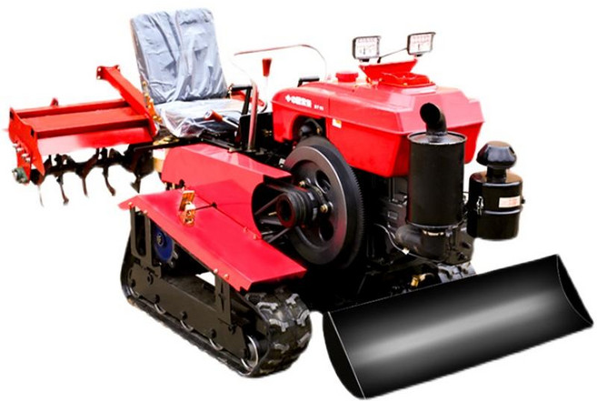 경작기 소형트랙터 농기계 트랙터 밭갈이 경운기 관리기 쟁기 텃밭 농업용 로타리, 40마력, 1개