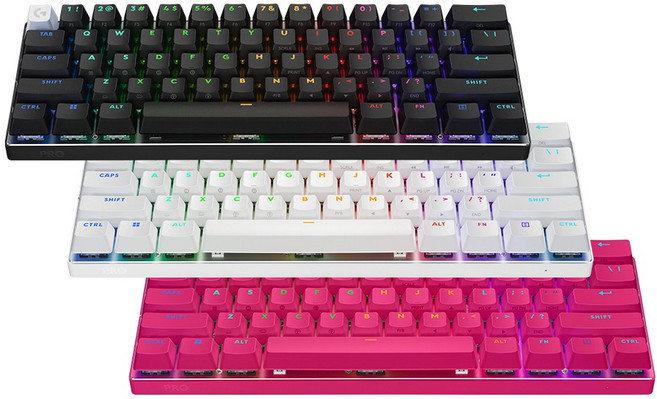 로지텍코리아 로지텍G PRO X60 게이밍키보드, 화이트(텍타일)