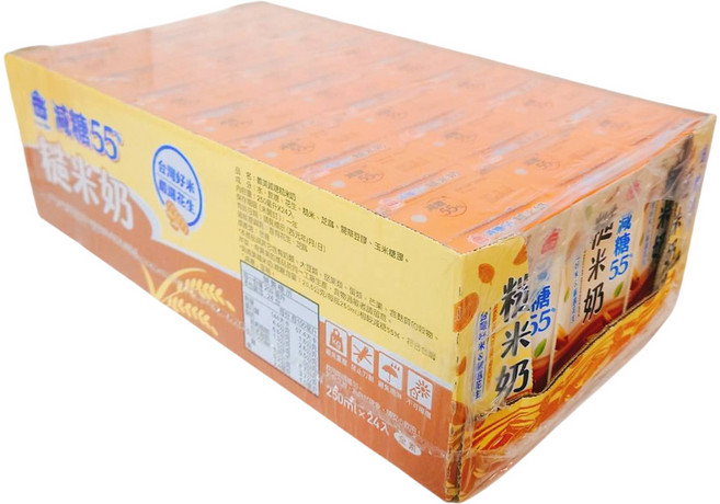 義美 減糖糙米奶 250毫升 24入, 24, 250ml