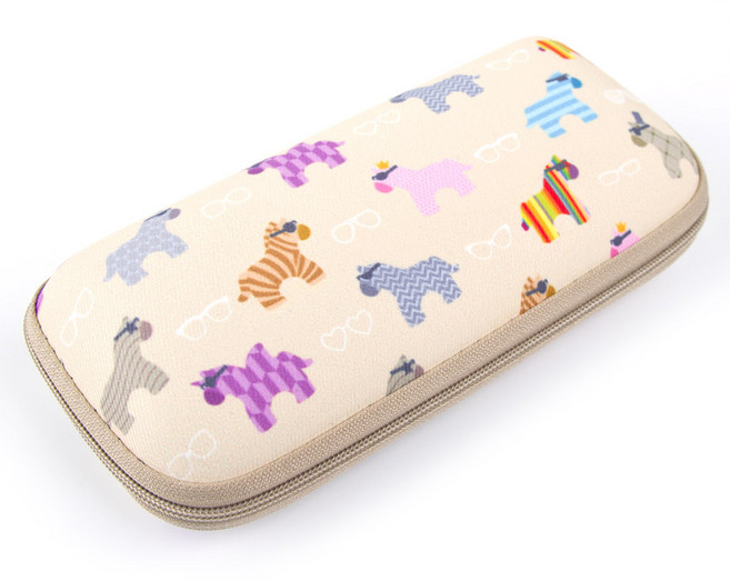 라피던트 휴대용 안경/선글라스 케이스 유니콘 소프트 지퍼 케이스 가벼운 안경집