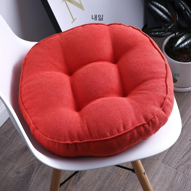 가려거든 사무실 의자 쿠션 단색 플러시 방석