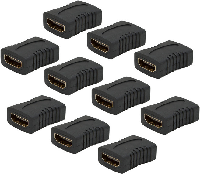 DUNIDEN HDMI 연장 젠더 개 HDMIFF, 10개, HDMIFF10