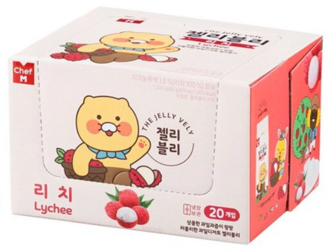 젤리블리 리치 20개입, 60g, 20개