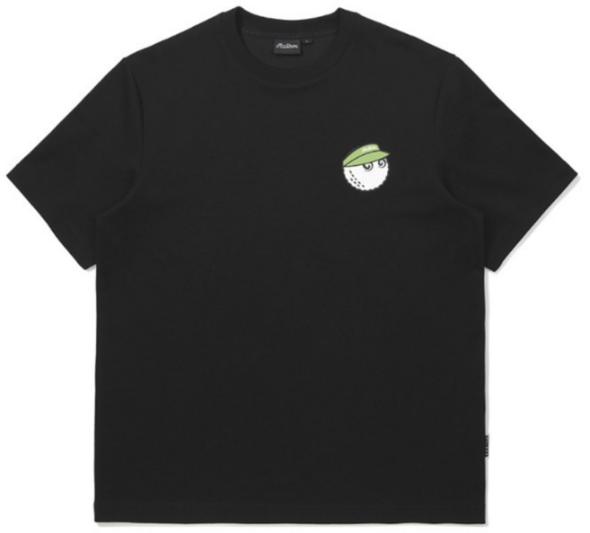 말본 버킷 트리플 유니 라운드 티셔츠(M6123PRS03BLK)