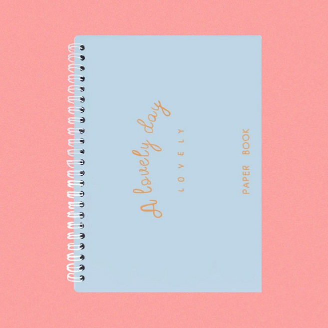 A5 파스텔 양면 이형지 스티커북 (24매) 블루, 단품, 상세 설명 참조