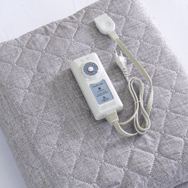 한일의료기 워셔블 카본 탄소매트 전자파없는 원적외선 전기장판, M 싱글(100x180cm)