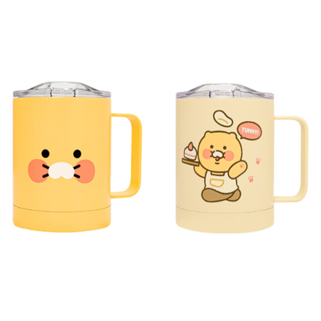 카카오프렌즈 춘식이 컵 텀블러 340ml, 1개, 컵 텀블러 옐로우