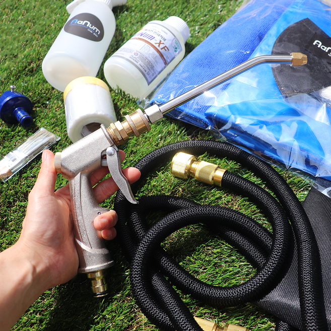 벽걸이 에어컨 청소 키트 벽걸이 셀프 에어컨 청소 도구 세미프로 호스 10m 세정제 세트 [다나눔홈케어], 1개, 300ml