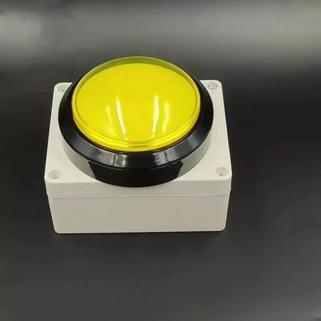 USB 엔터버튼 스위치 입력 버저 복권 정답 결정 부저 버튼, B. 옐로우