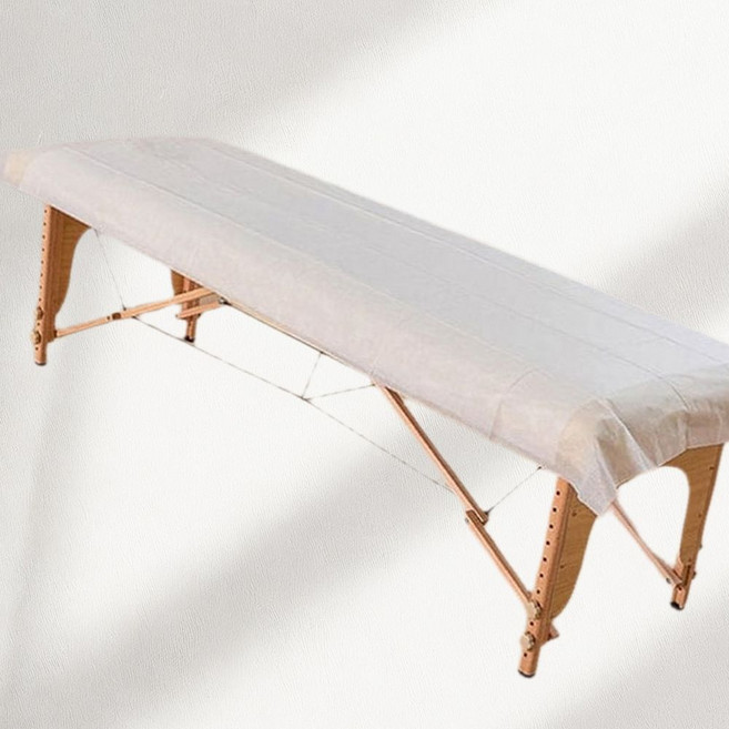 병원 샵 필수 위생적인 일회용 침대 베드 커버 기본형 100매